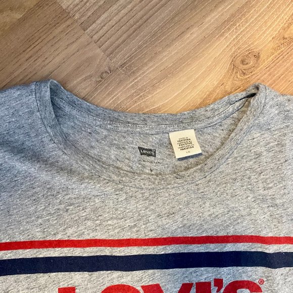 Levi's light grey short sleeve t-shirt - Picture 3 of 4